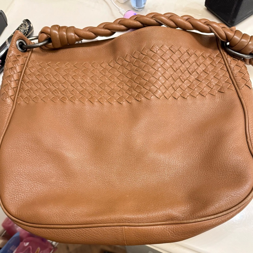BOTTEGA VENETA Cervo Intrecciato Hobo shoulder bag